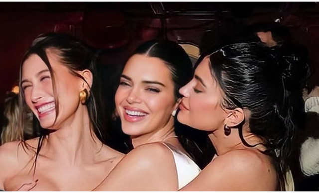Kylie Jenner: &Tau;&omicron; extravagant birthday party, &tau;&omicron; pink dress code &kappa;&alpha;&iota; &eta; viral &sigma;&tau;&iota;&gamma;&mu;ή &tau;&eta;&sigmaf; Hailey Bieber