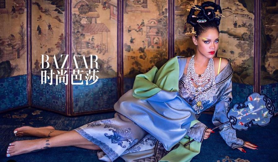 Ριάνα: Μεταμορφώνεται σε γκέισα για το κινέζικο Harper’s Bazaar