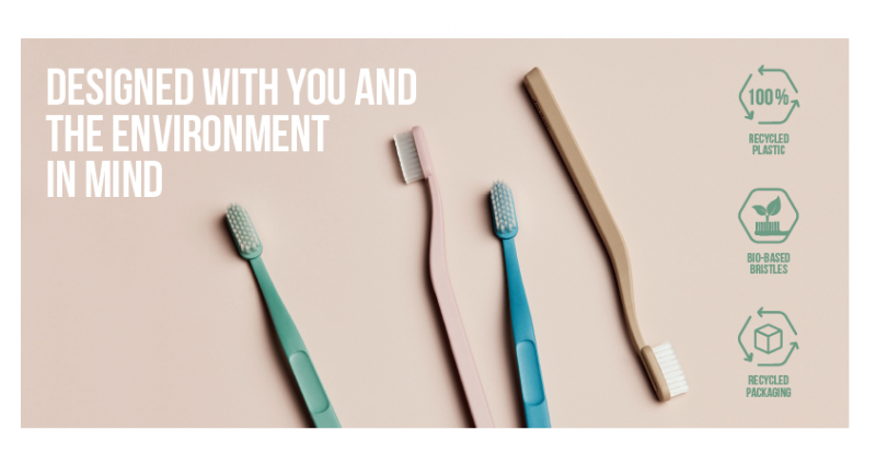 Jordan Green Clean: Μια νέα οδοντόβουρτσα φτιαγμένη από ανακυκλώσιμα υλικα