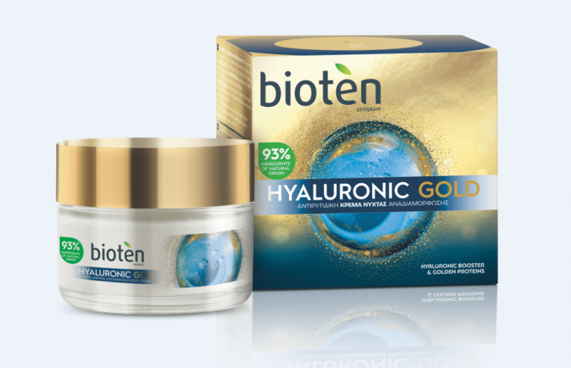 «Πόσο είμαι; Όσο νιώθω!», με τη νέα σειρά bioten HYALURONIC GOLD