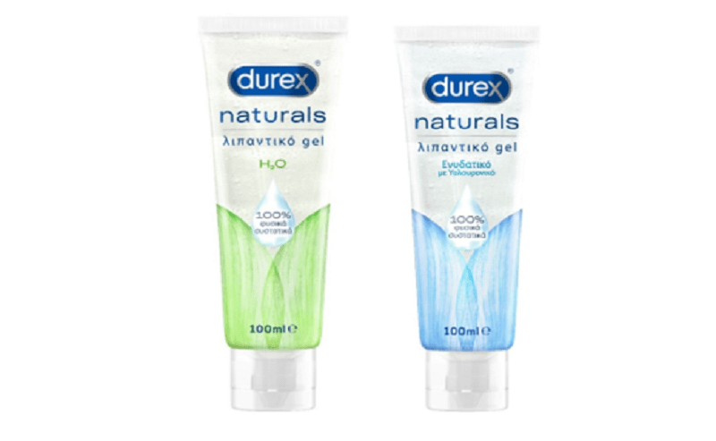 Νέα προϊόντα Durex Naturals Ενυδατικό Λιπαντικό Gel με 100% Φυσικά Συστατικά για τη γυναίκα