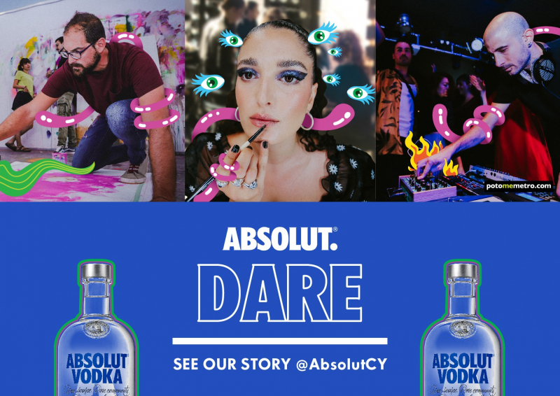 «Absolut Dare», η καμπάνια της Absolut συνεχίζεται ακόμη πιο δυναμικά, με νέες συνεργασίες και daring ιστορίες