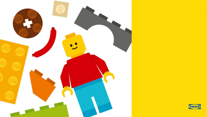 Η ΙΚΕΑ παρουσιάζει τη νέα σειρά BYGGLEK  σε συνεργασία με τη LEGO