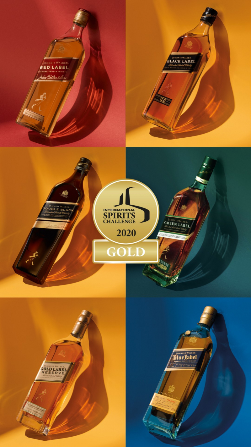 Σάρωσε τα Χρυσά Μετάλλια το Johnnie Walker στον διαγωνισμό ‘International Spirits Challenge’ (ISC)