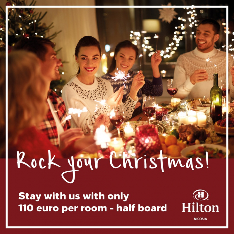 Και αυτά τα Χριστούγεννα είναι Hilton Nicosia