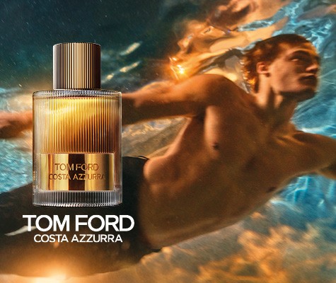 Ο Tom Ford παρουσιάζει το νέο Signature eau de parfum Costa Azzurra