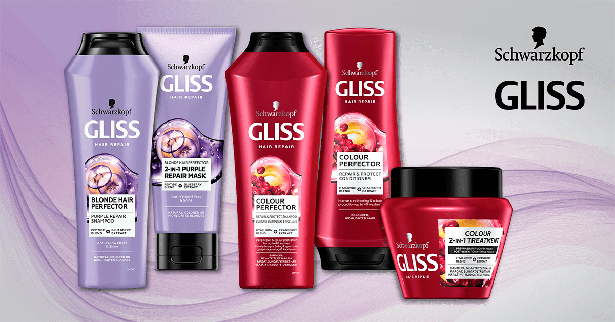 GLISS: Οι νέες σειρές περιποίησης που θα απογειώσουν την λάμψη των μαλλιών σας!