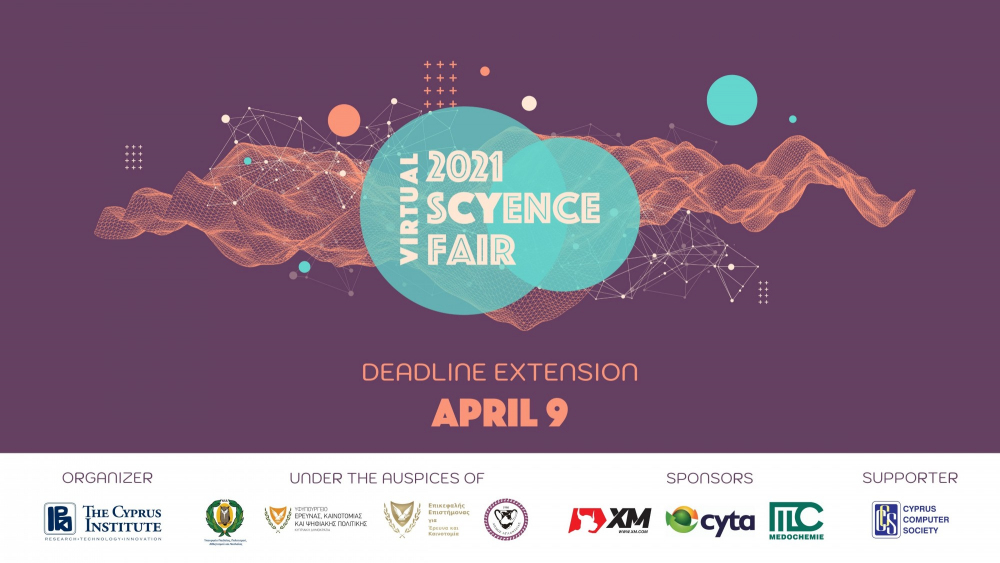 Παρατείνονται οι συμμετοχές στο συναρπαστικό Virtual “sCYence Fair 2021”