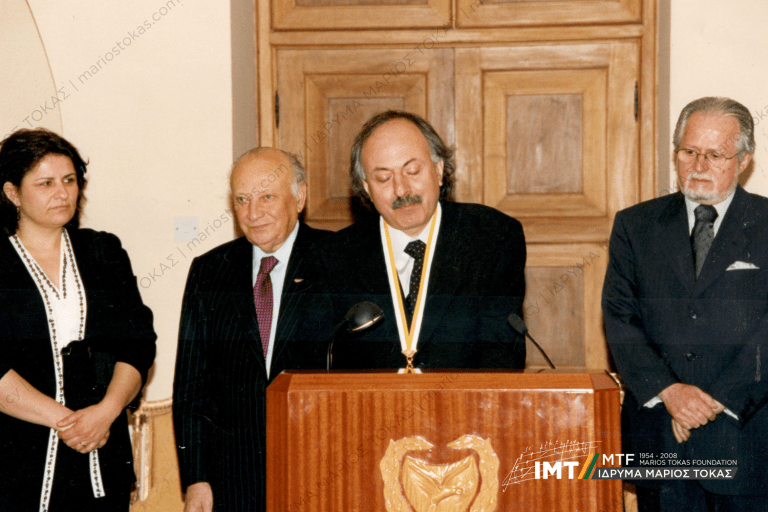20 χρόνια από την βραύβεση του Μάριου Τόκα με το “Μετάλλιο Εξαίρετης Προσφοράς” στην Πατρίδα