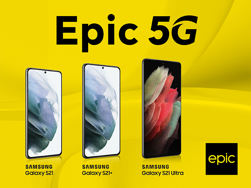 Τώρα τρέχουν με Epic 5G ταχύτητες και οι χρήστες της σειράς κινητών Samsung Galaxy S21