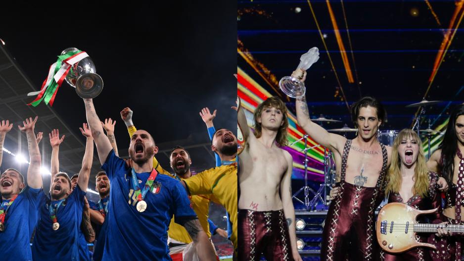 Η Ιταλία η μοναδική χώρα με Euro και Eurovision την ίδια χρονιά