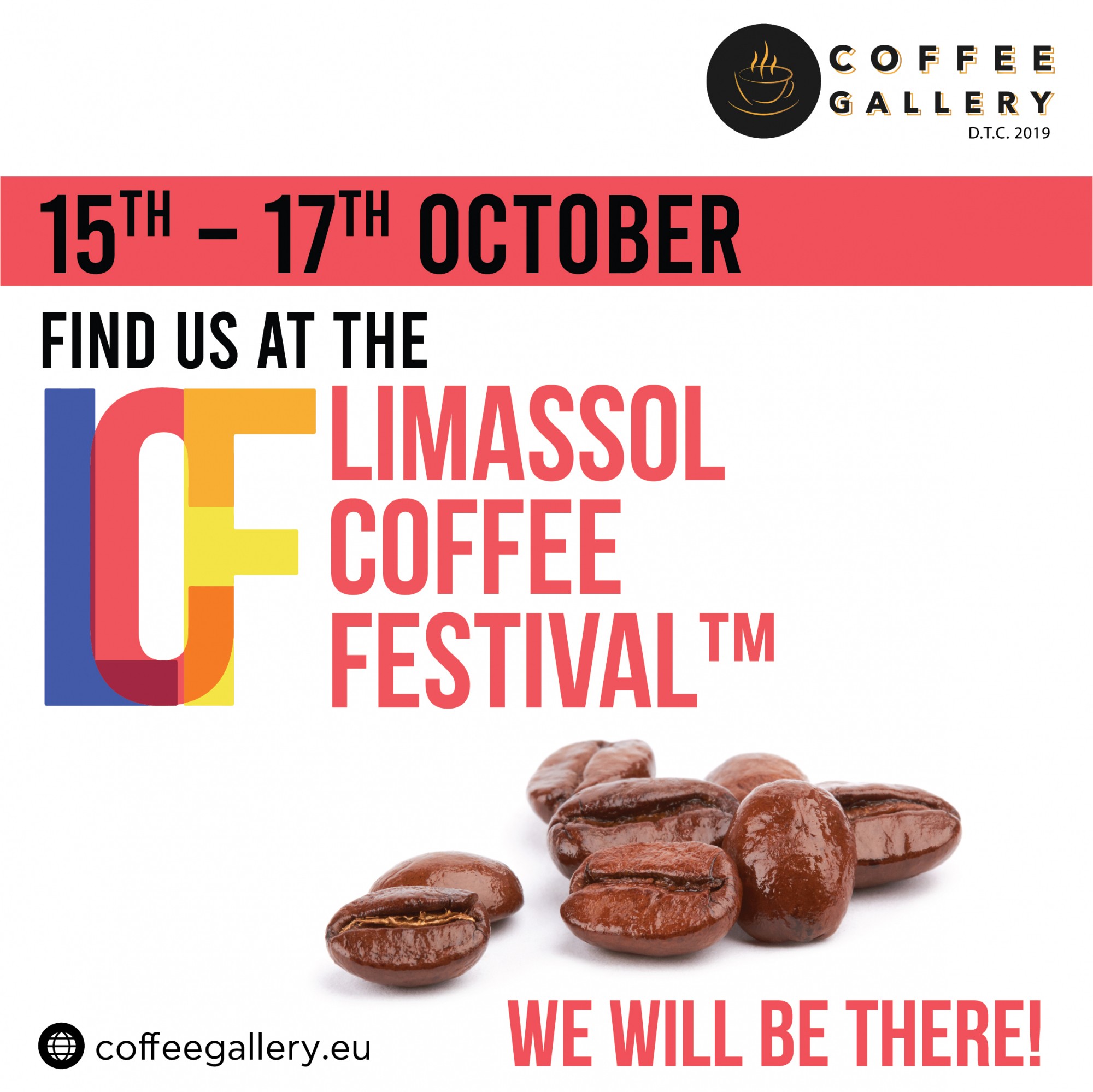 Το πρώτο Limassol Coffee Festival είναι γεγονός και το Coffee Gallery θα βρίσκεται εκεί.