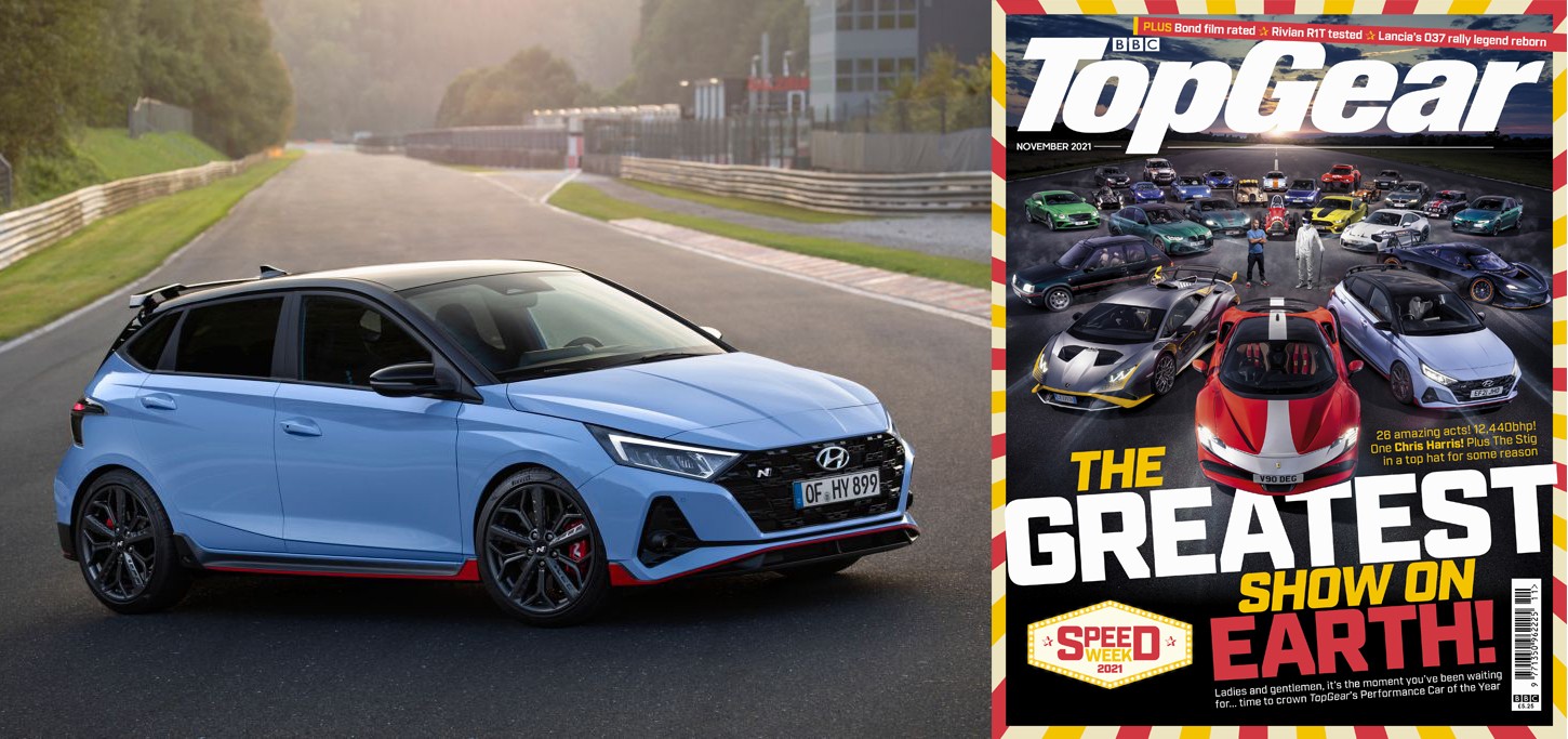 Το Hyundai i20N πρωταθλητής στο TOP GEAR SPEED WEEK!