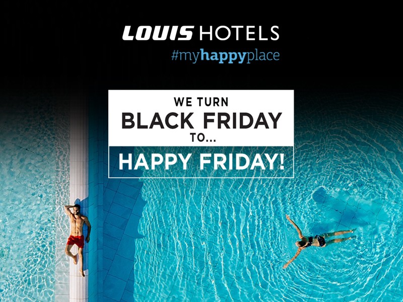 Happy Friday από τη Louis Hotels!
