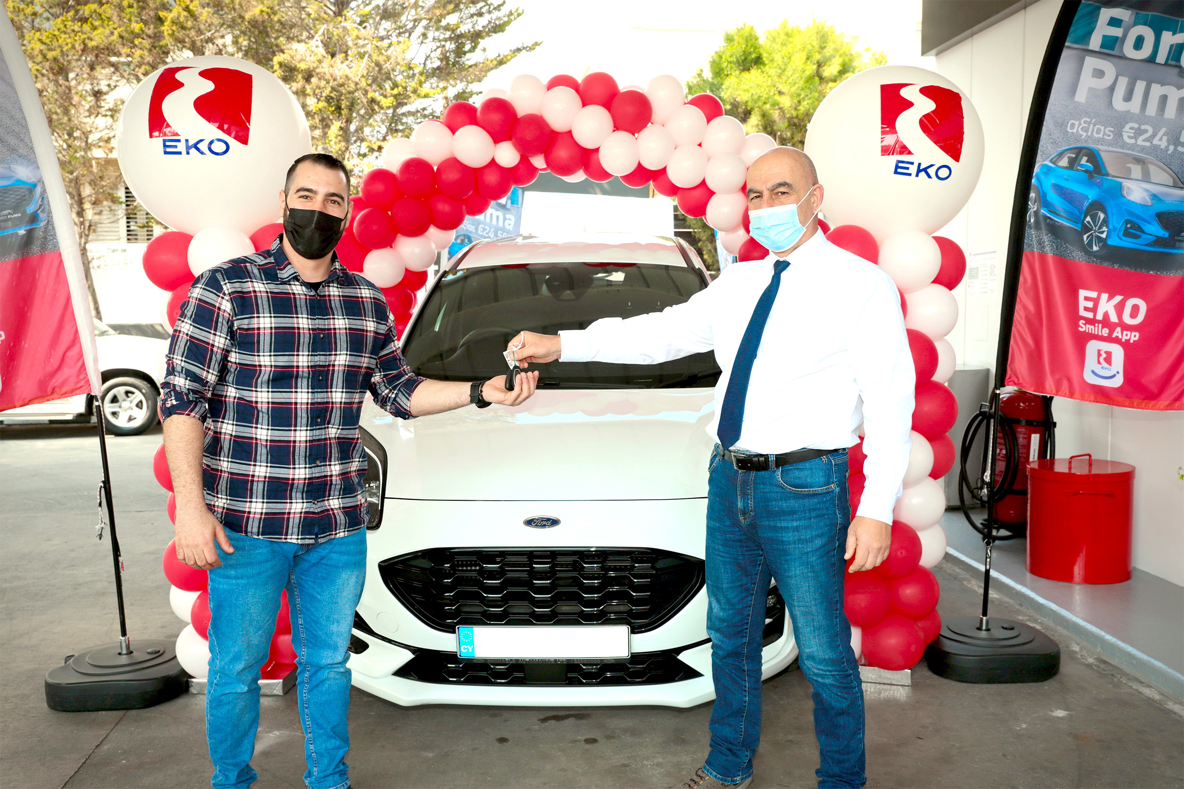 Η ΕΚΟ Κύπρου πρόσφερε άλλο ένα Ford Puma μεγάλου διαγωνισμού της
