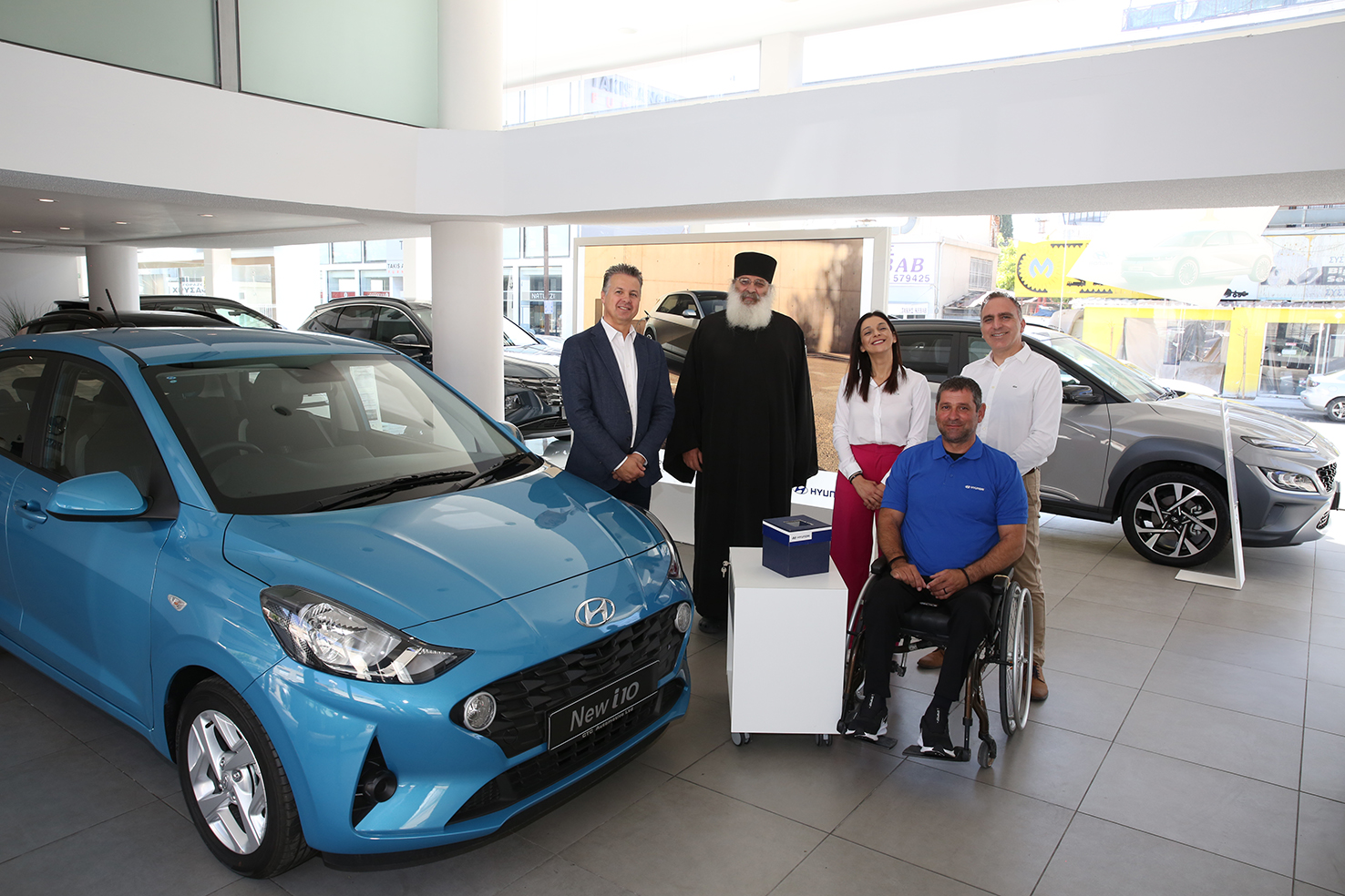 CTC AUTOMOTIVE LTD - HYUNDAI Κλήρωση λαχνού για ανέγερσητης Εκκλησίας Αρχαγγέλου Μιχαήλ στο Μονάγρι
