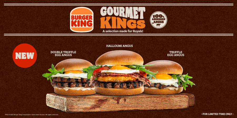 Burger King: 3 νέες αφίξεις στην κατηγορία Gourmet Kings