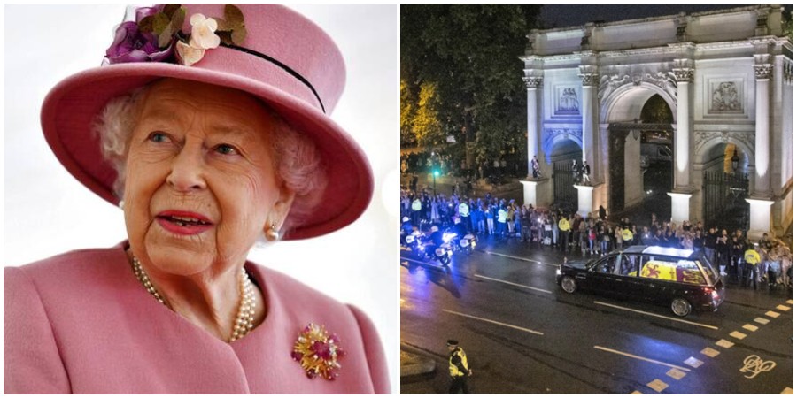 Βασίλισσα Ελισάβετ: Μεταφέρθηκε η σορός της στο Mπάκιγχαμ για το λαϊκό προσκύνημα