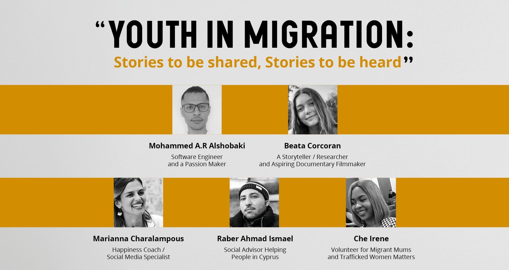 Youth in Migration: Stories to be shared, stories to be heard!