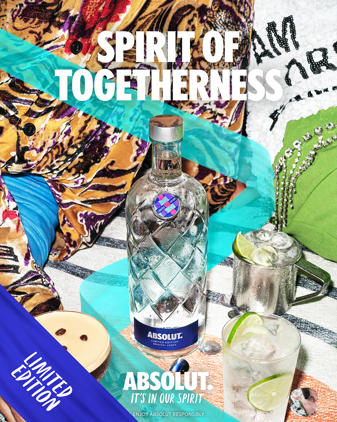 Η ABSOLUT VODKA ΕΜΠΛΟΥΤΙΖΕΙ τη LIMITED-EDITION συλλογη της με το spirit OF TOGETHERNESS