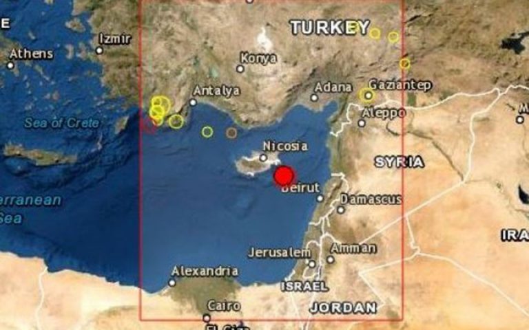 Νέος σεισμός 4.6 Ρίχτερ ανοιχτά της Αγίας Νάπας – Όλες οι λεπτομέρειες