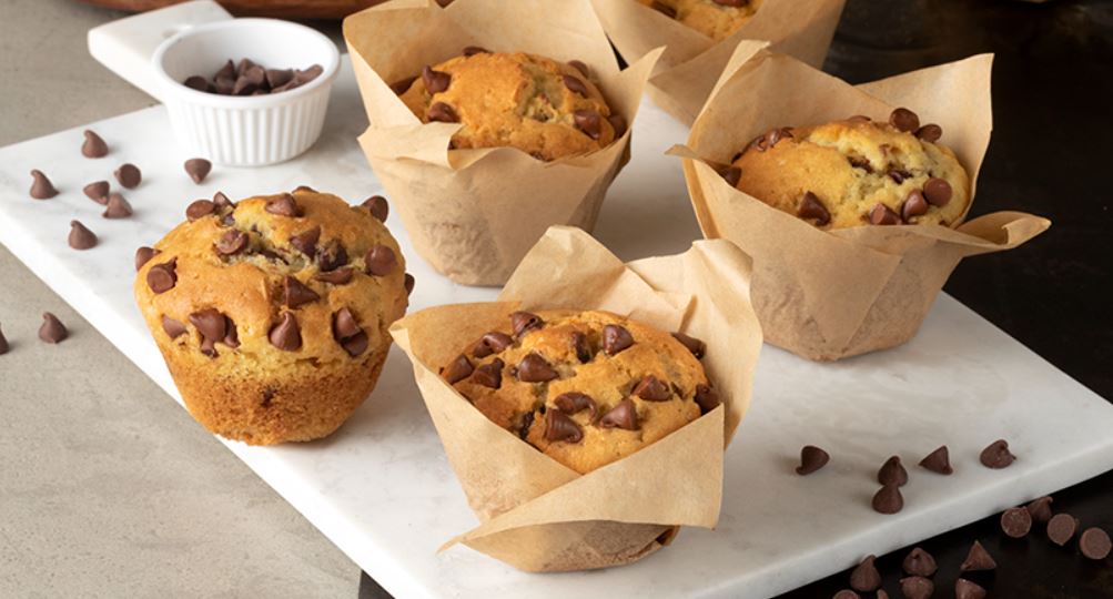 Εύκολα muffins χωρίς μίξερ