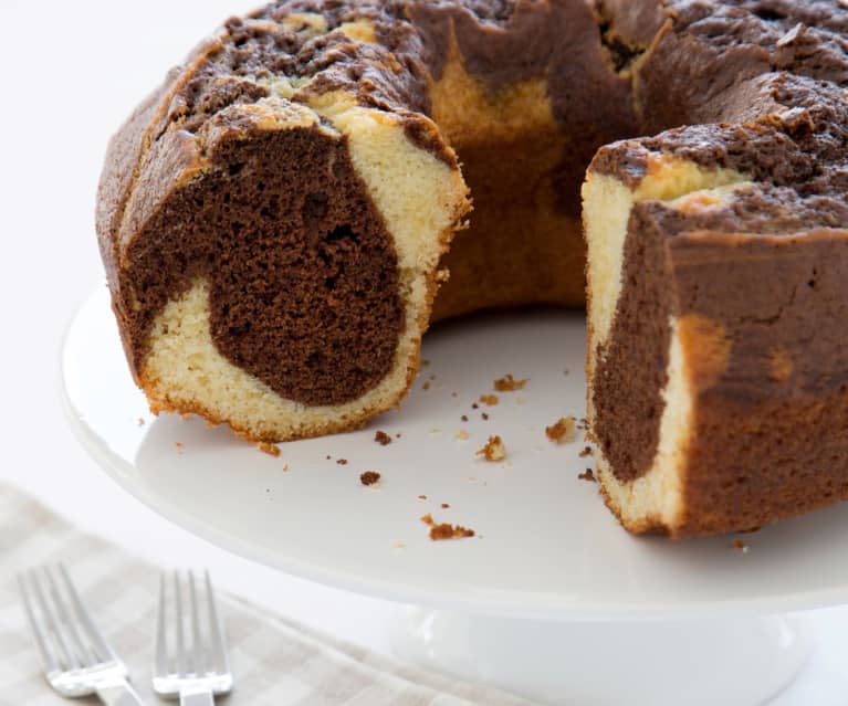 Πανεύκολο κέικ βανίλια σοκολάτα χωρίς μίξερ