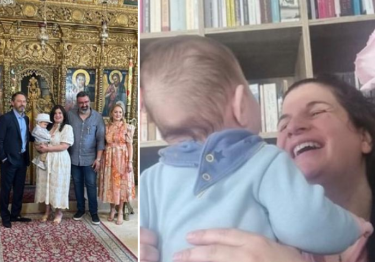 Μαρίνα Βρόντη: Βάφτισε το παιδάκι της – Το όνομα του και οι πασίγνωστοι νονοί