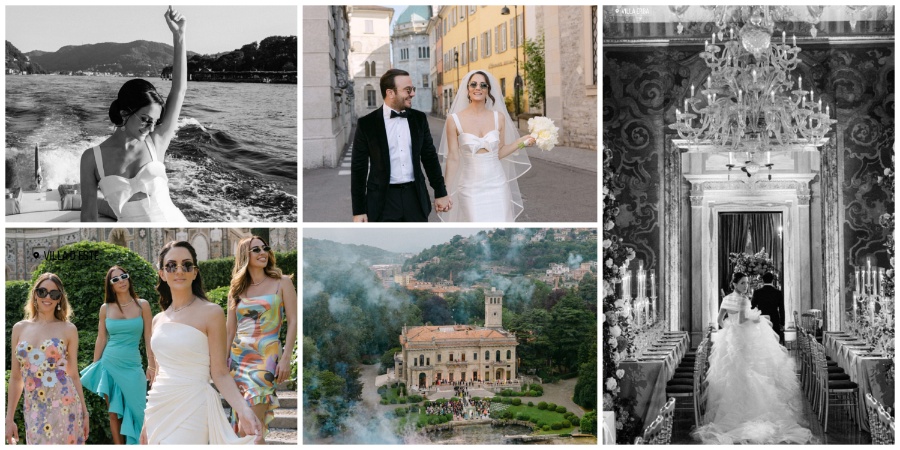 Γιώργος Θεοδότου-Έλις Μισιρλή: Το φωτογραφικό άλμπουμ του γάμου τους στην Ιταλία