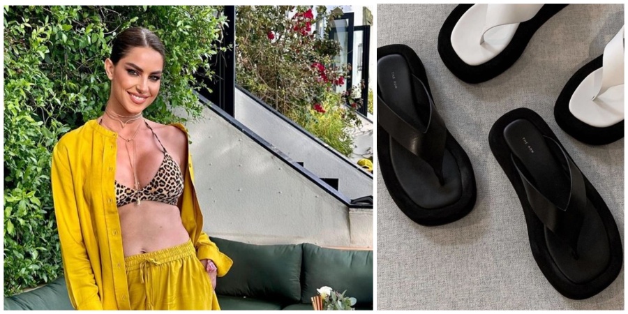 Κωνσταντίνα Ευριπίδου: Σου δίνει tips για το πως μπορείς να φορέσεις τα thong sandals