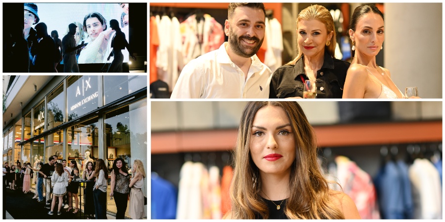 Α|X Armani Exchange: Το ιταλικό brand γιόρτασε το καλοκαίρι με μια μοναδική fashion shopping εμπειρία