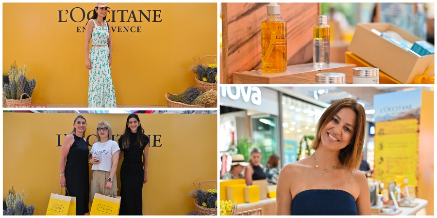 Βρεθήκαμε στο opening του νέου καταστήματος  L’Occitane