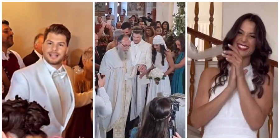 Παντρεύτηκε ο Λούκας Γιώρκας – Τα πρώτα στιγμιότυπα από την εκκλησία