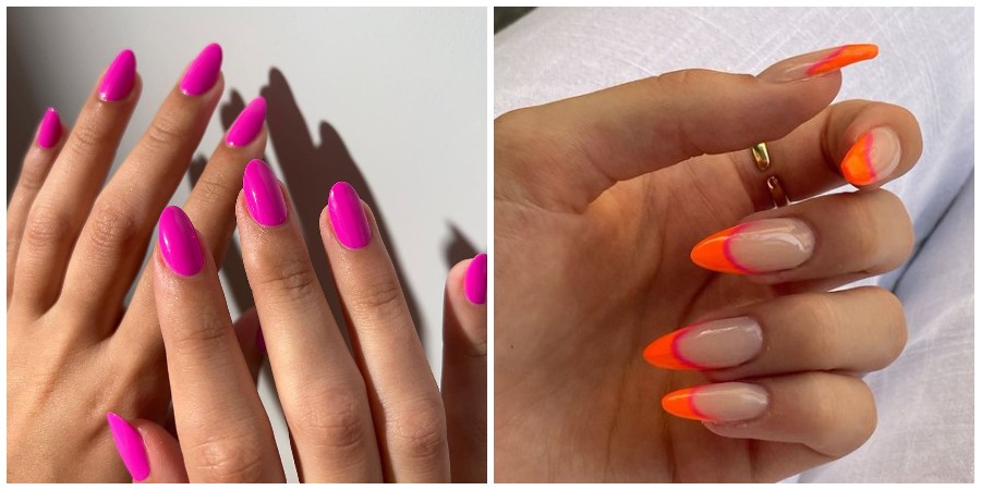 Neon nails: Η τάση στο μανικιούρ που θα αναδείξει μοναδικά το μαύρισμά σου