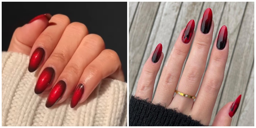 Vampire nails: 5 ιδέες για να υιοθετήσεις το spooky μανικιούρ της σεζόν