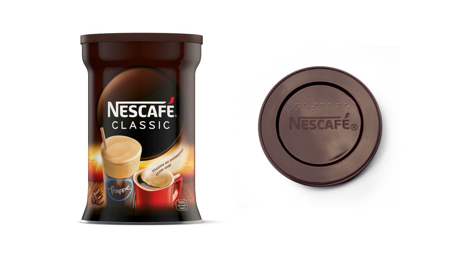 <strong>Ο καφές NESCAFÉ®Classicενσωματώνει τη Γραφή Braille στις συσκευασίες του στην Κυπριακή αγορά</strong>
