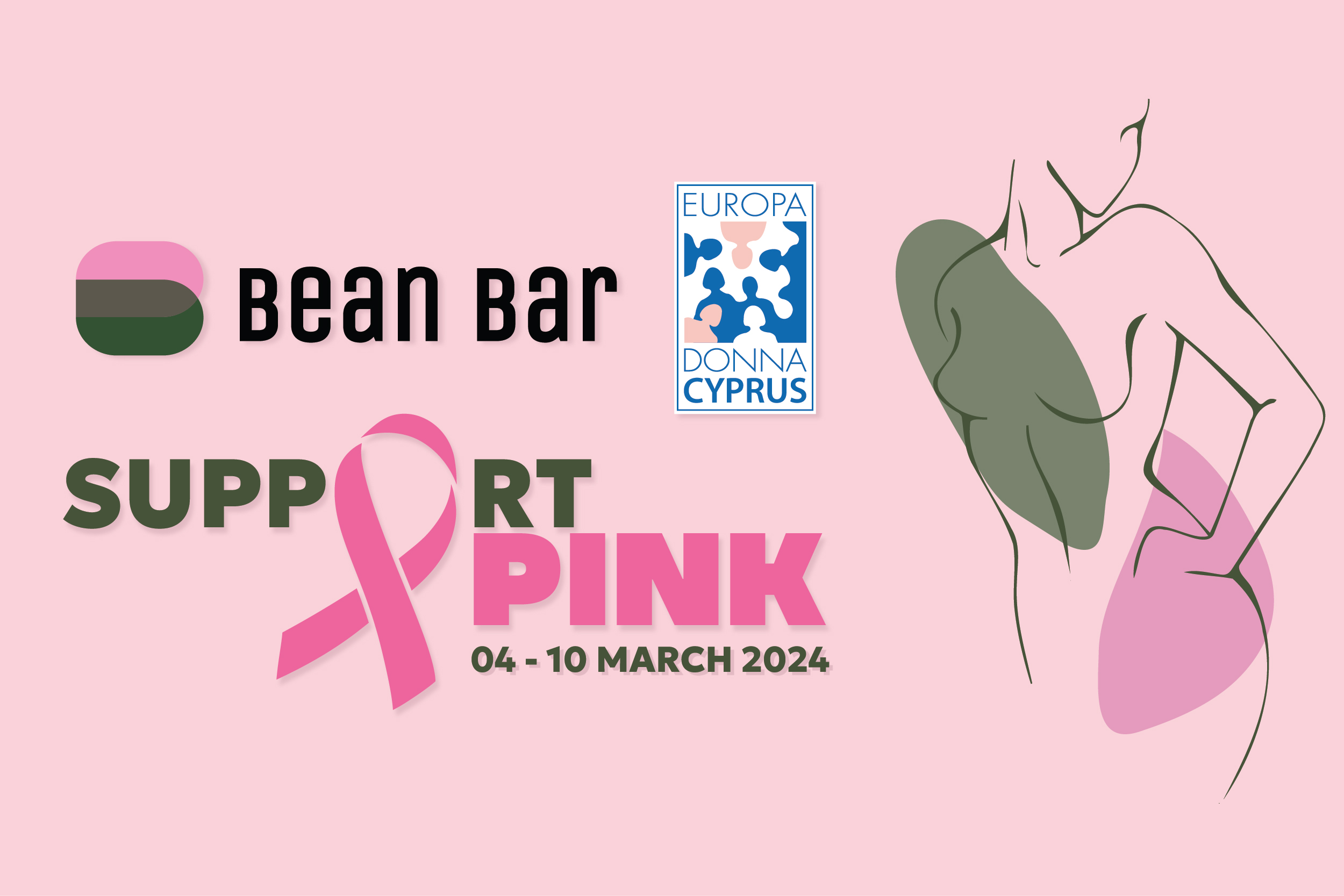 <strong>SupportPink: ΤοBeanBarστo πλευρότηςEuropaDonnaΚύπρου</strong>