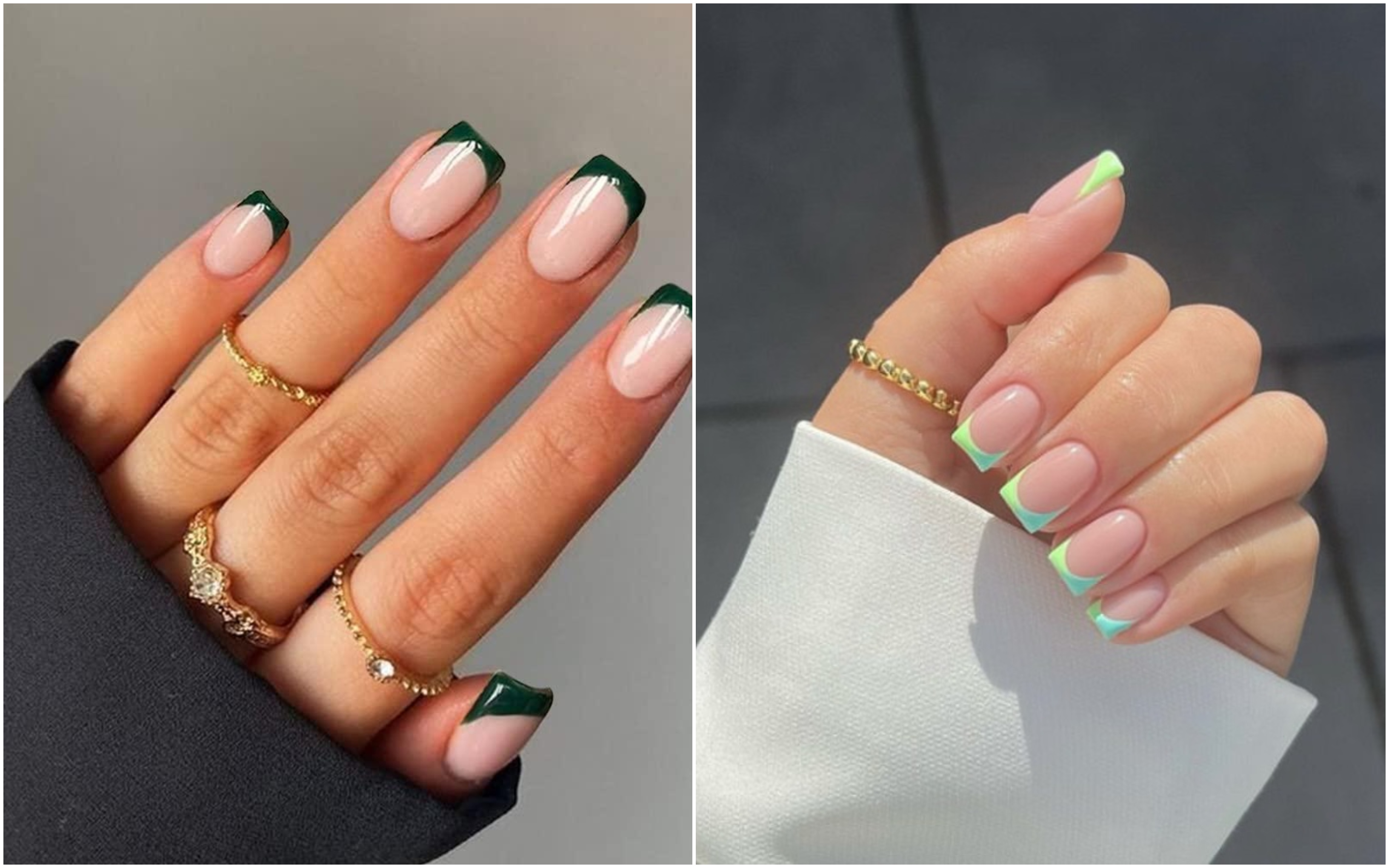 Tiny French: Είναι το ωραιότερο nail design για κοντά νύχια