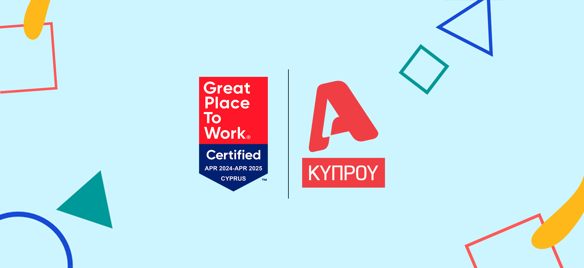 ALPHA Κύπρου: Ο 1ος Όμιλος MME με την πιστοποίηση Great Place to Work®