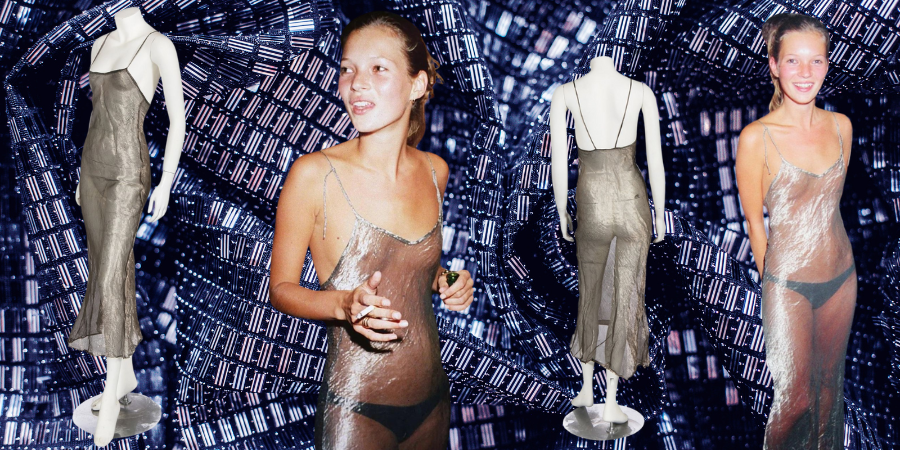Το iconic naked φόρεμα της Kate Moss βγαίνει σε δημοπρασία