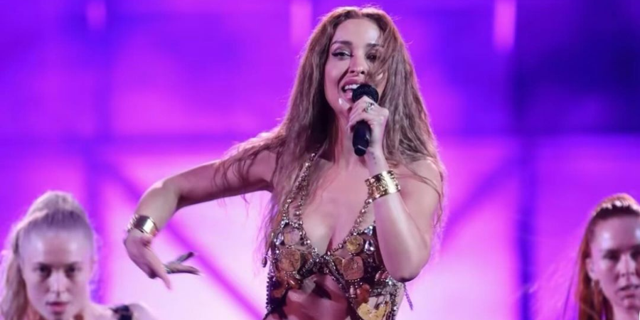 Eurovision: Η Ελένη Φουρέιρα έβαλε και πάλι φωτιά στη σκηνή του διαγωνισμού