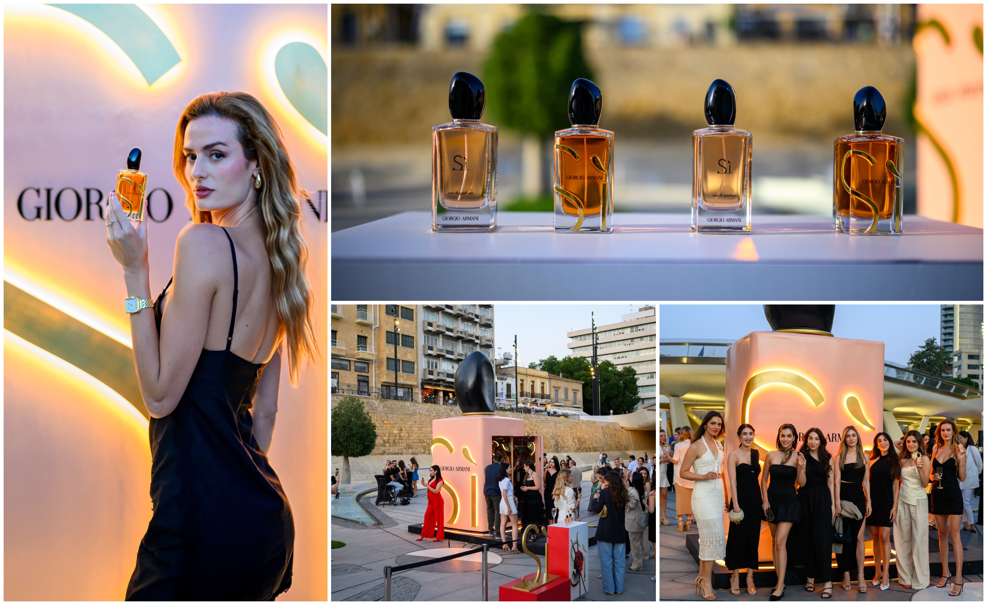 Το εμβληματικό μπουκάλι Giorgio Armani Sì που έγινε talk of the town