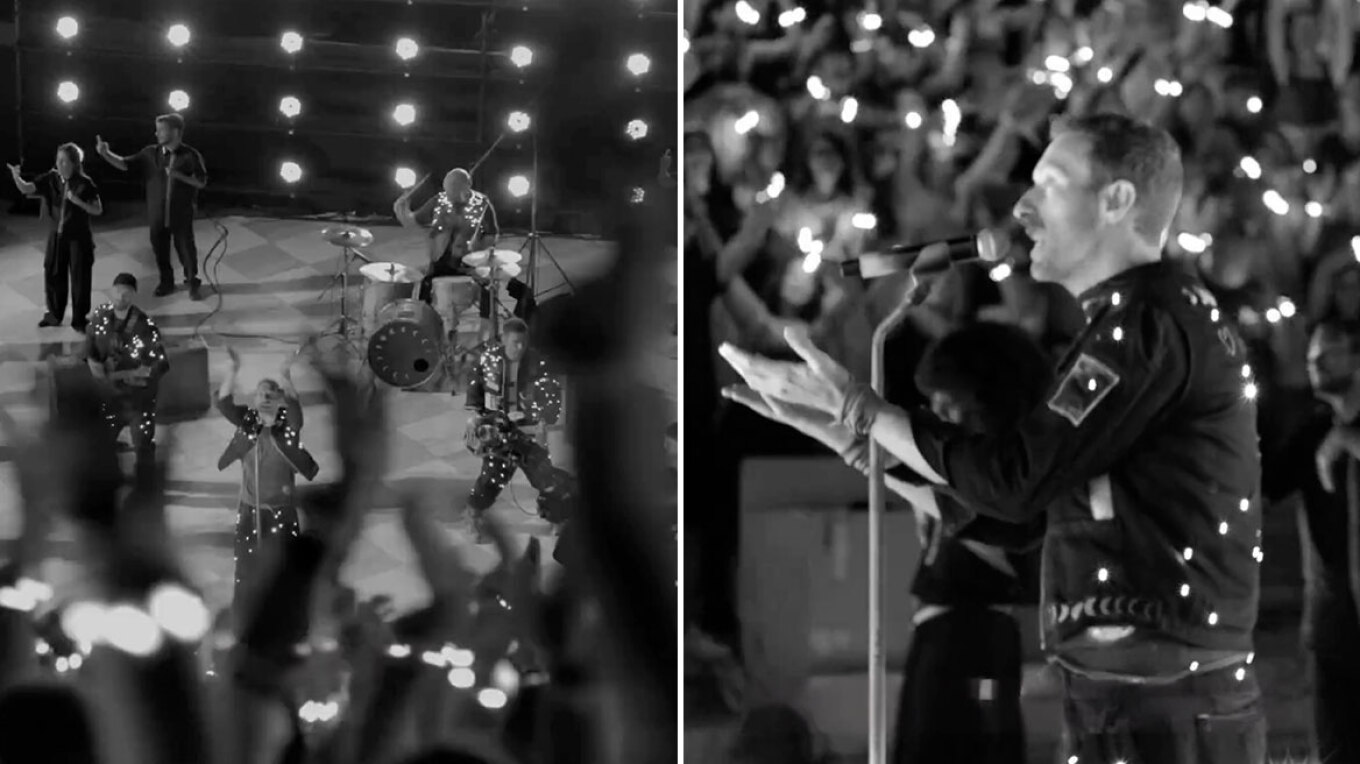 Coldplay: Aπόσπασμα από το νέο τους βιντεοκλίπ στην Ελλάδα