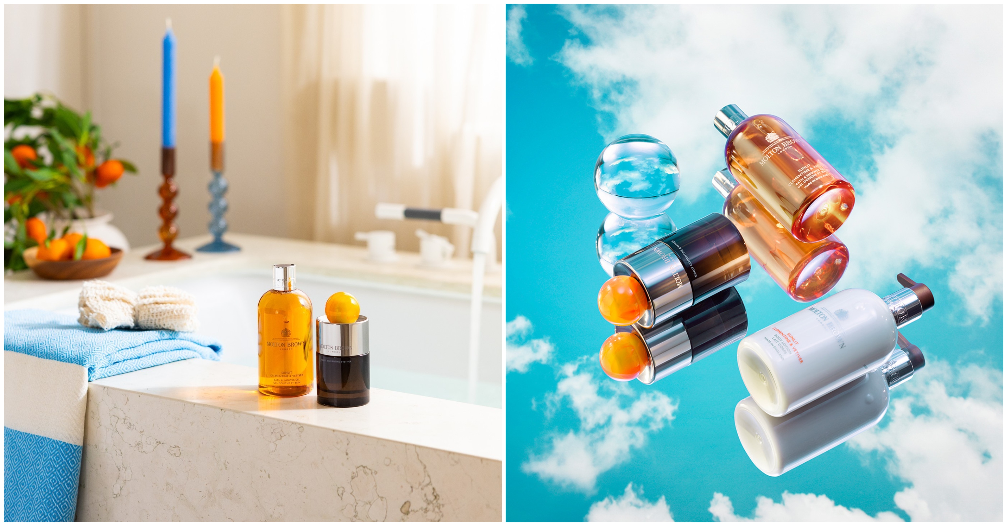 Η Molton Brown υποδέχεται τη σεζόν με την απόλυτη καλοκαιρινή συλλογή Sunlit Clementine & Vetiver