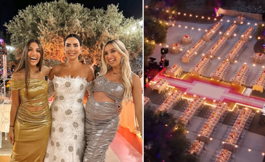 Ο κυπριακός γάμος υπερπαραγωγή με τον Χριστοφόρου με την “social-αφρόκρεμα” που έκλεψε τις εντυπώσεις