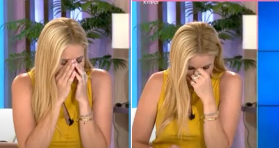 “Λύγισε” η Αριστοτέλους – Τα δάκρυα on air και η αποχώρηση από την εκπομπή
