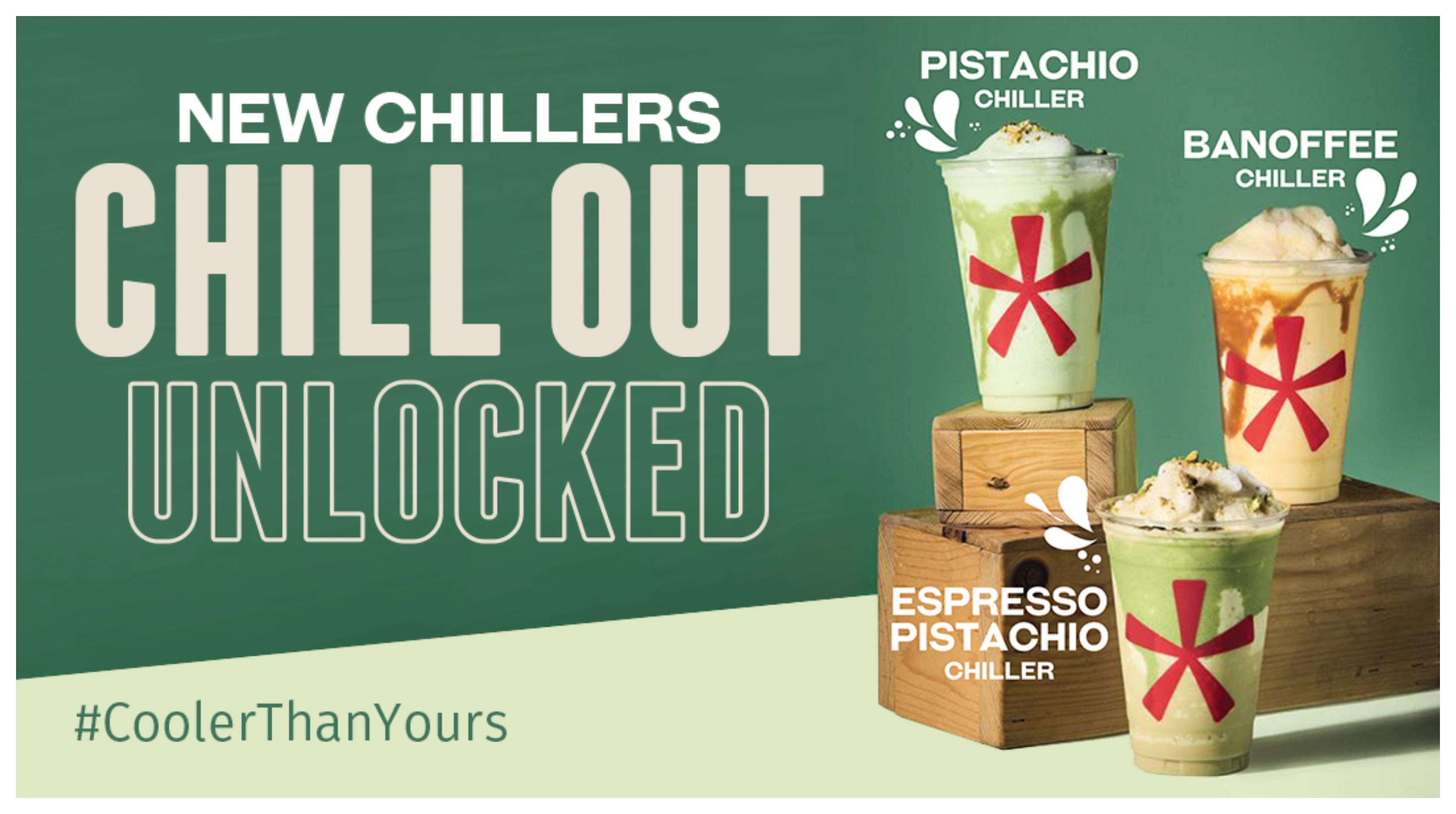 Νέα Limited Edition Καλοκαιρινά Chillers από την COFFEEHOUSE