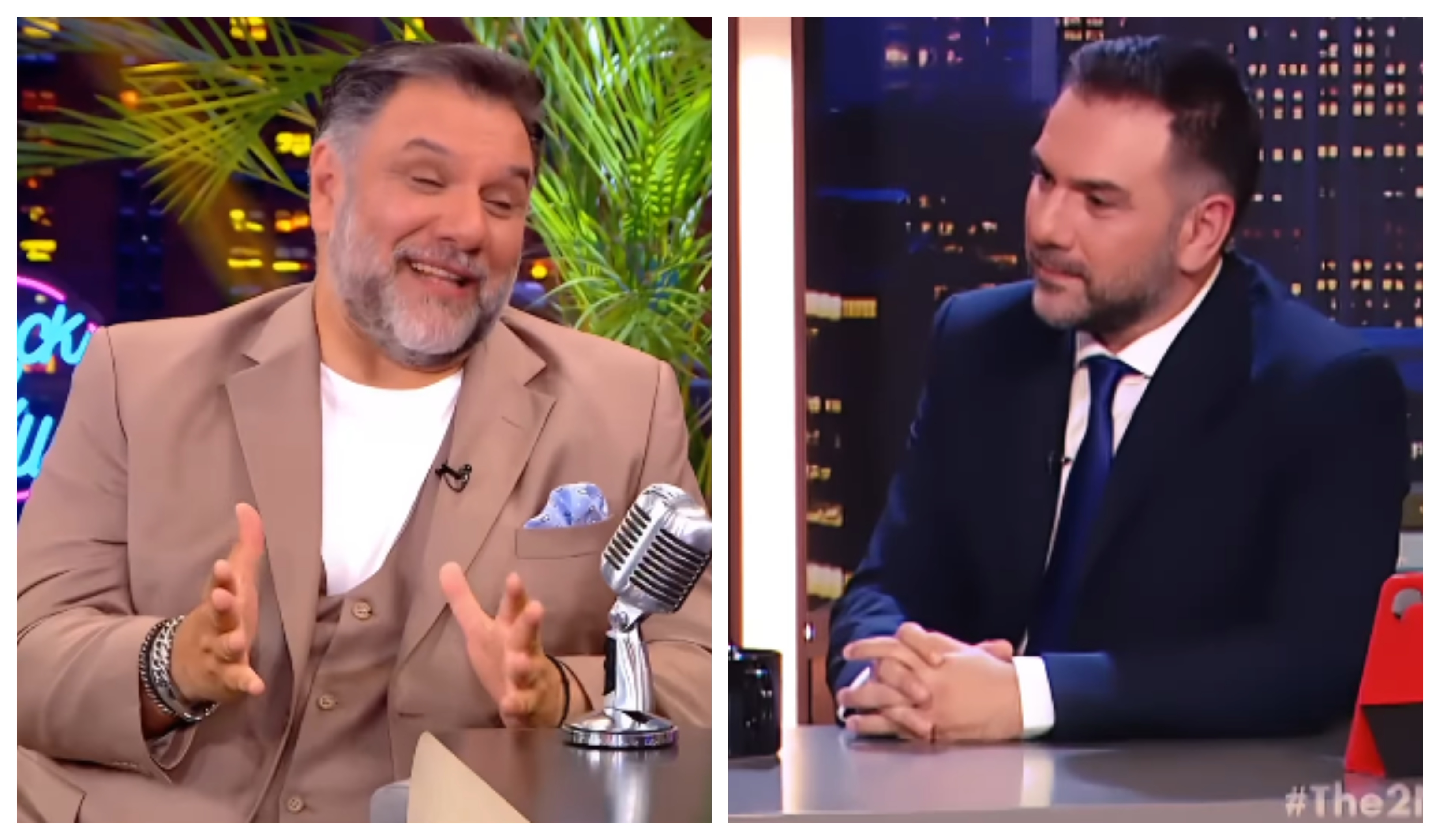 «Έφαγα πολύ» λέει ο Γρηγόρης Αρναούτογλου στον… παλιό του εαυτό! (ΒΙΝΤΕΟ)