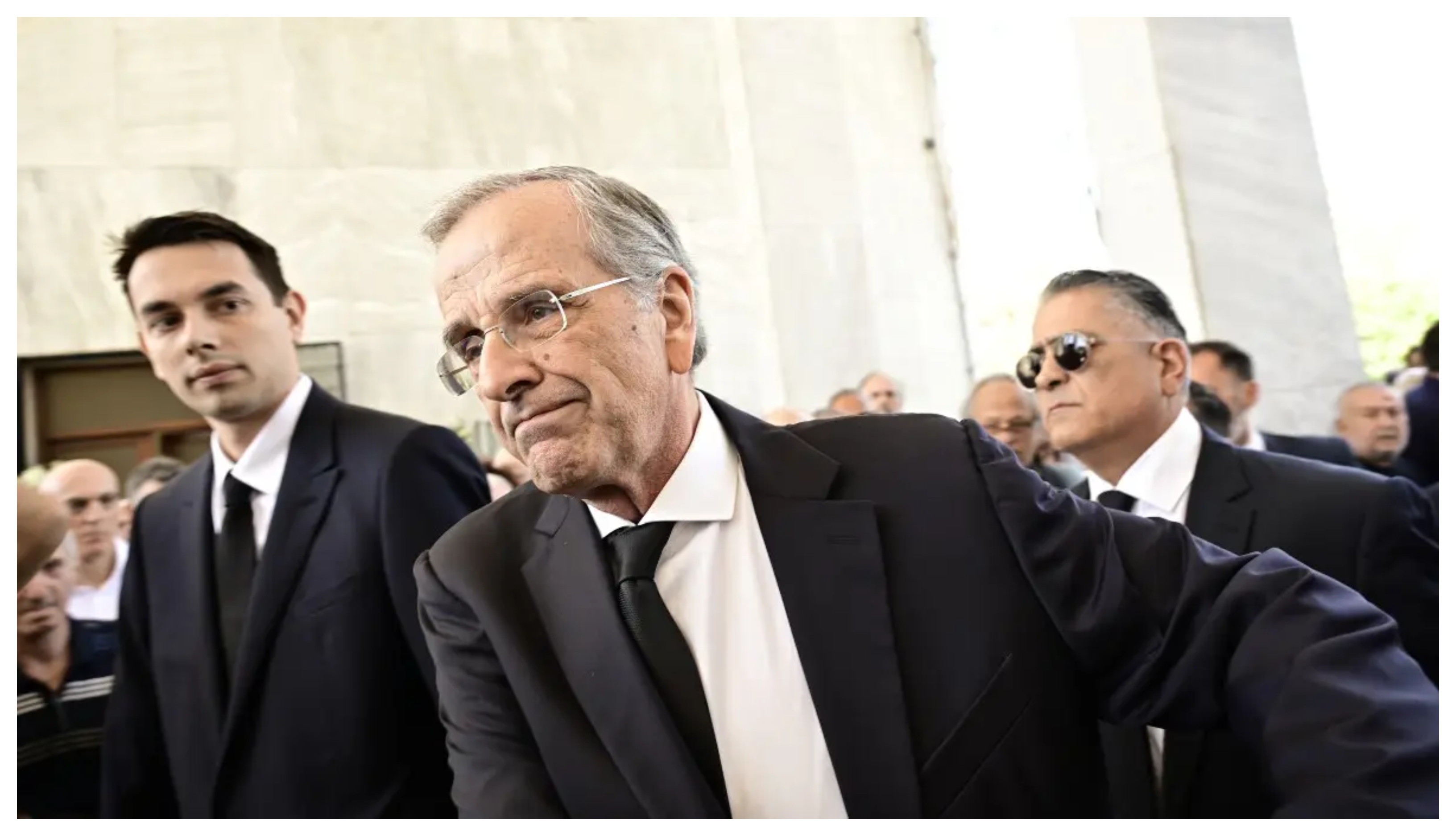 Αντώνης Σαμαράς: Ο συγκινητικός επικήδειος στην κηδεία της κόρης του Λένας