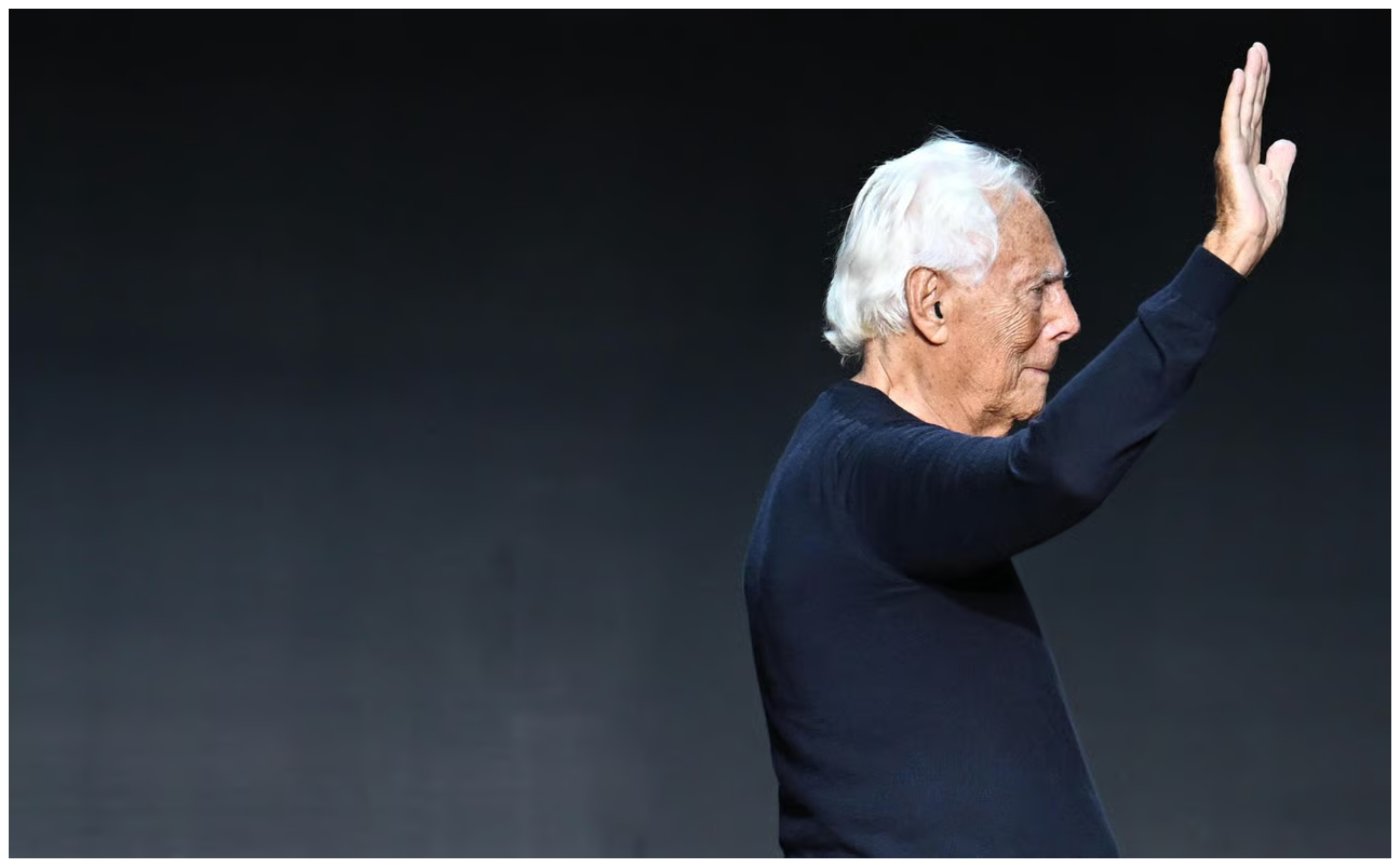 Giorgio Armani: Το συγκινητικό τελευταίο show του θρύλου της μόδας στο Μιλάνο
